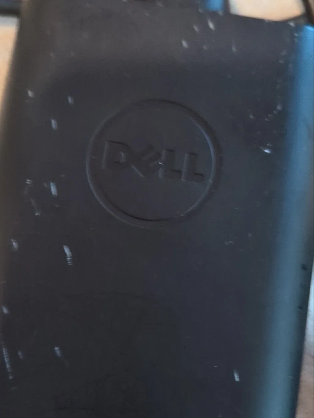 Dell Black 90W AC Power Adapter Charger with DC Barrel Plug